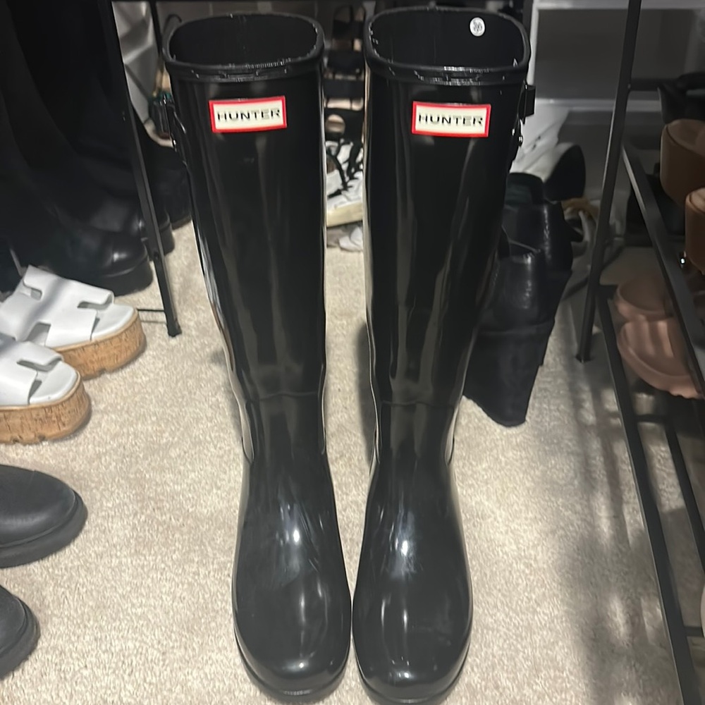 Hunter boots tall